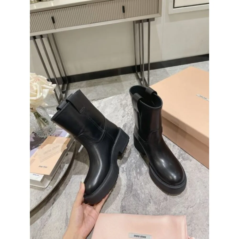 MIU MIU ミュウミュウ 2024FW レディース用 ブーツ 日本限定モデル 商品画像 3