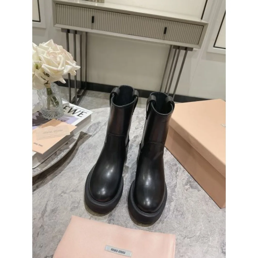 MIU MIU ミュウミュウ 2024FW レディース用 ブーツ 日本限定モデル 商品画像 4