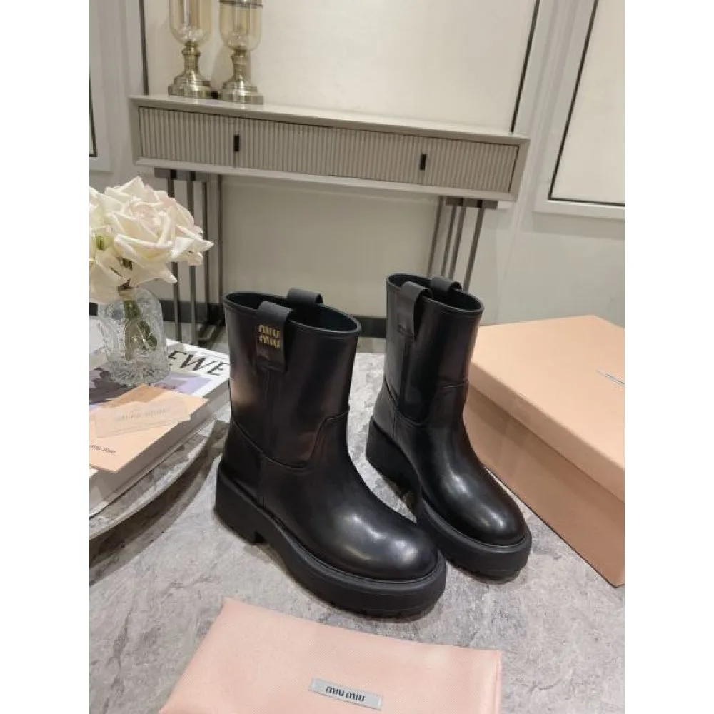 MIU MIU ミュウミュウ 2024FW レディース用 ブーツ 日本限定モデル 商品画像 5