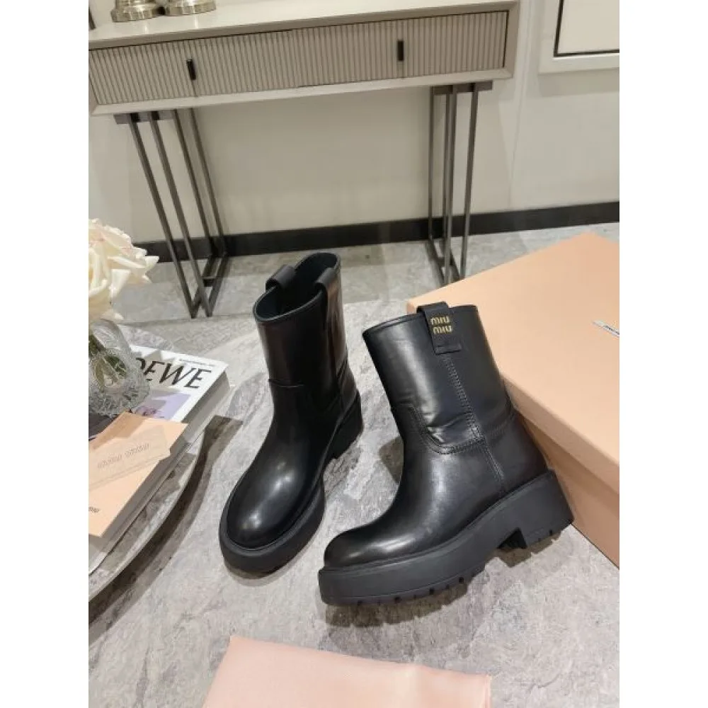MIU MIU ミュウミュウ 2024FW レディース用 ブーツ 日本限定モデル 商品画像 6