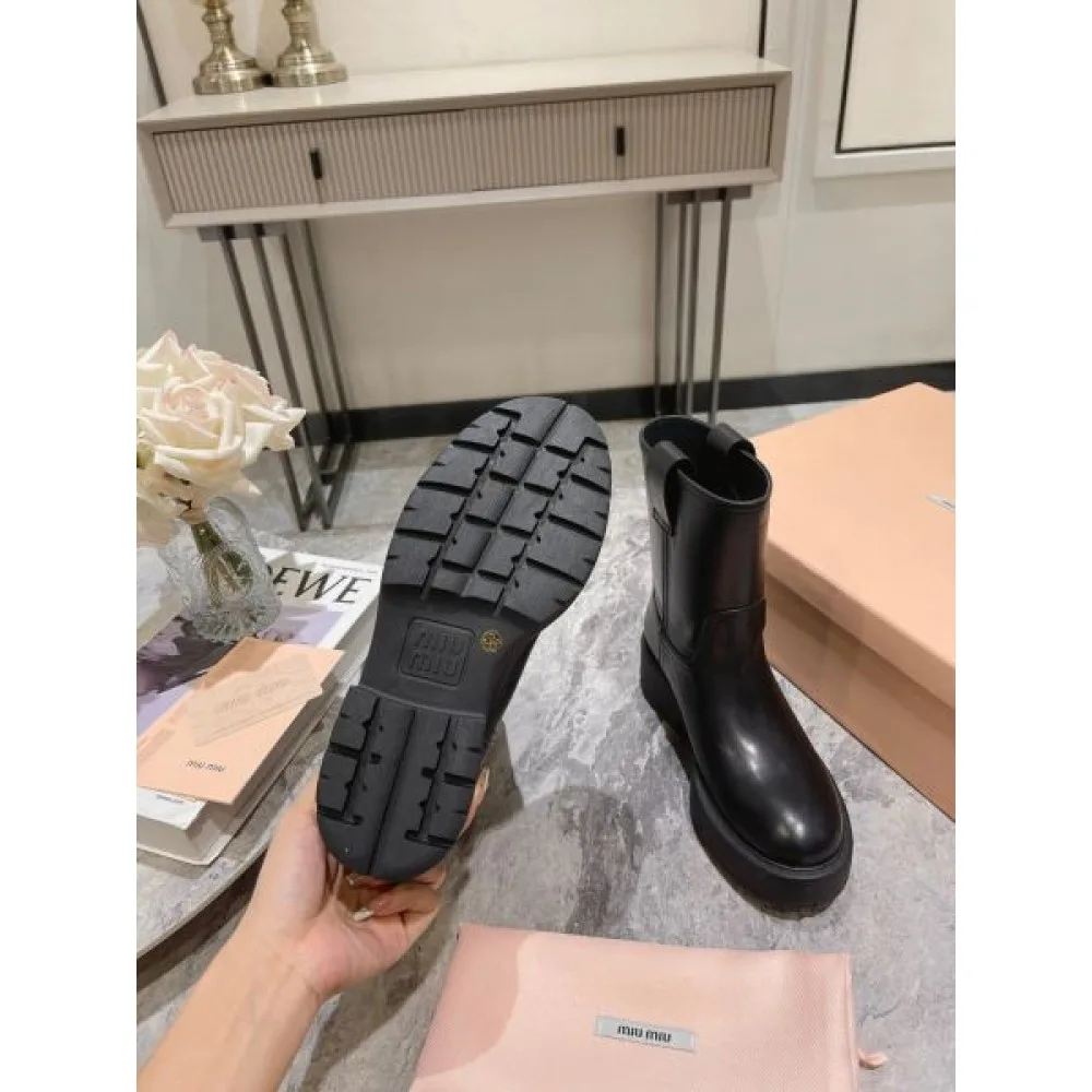 MIU MIU ミュウミュウ 2024FW レディース用 ブーツ 日本限定モデル 商品画像 9