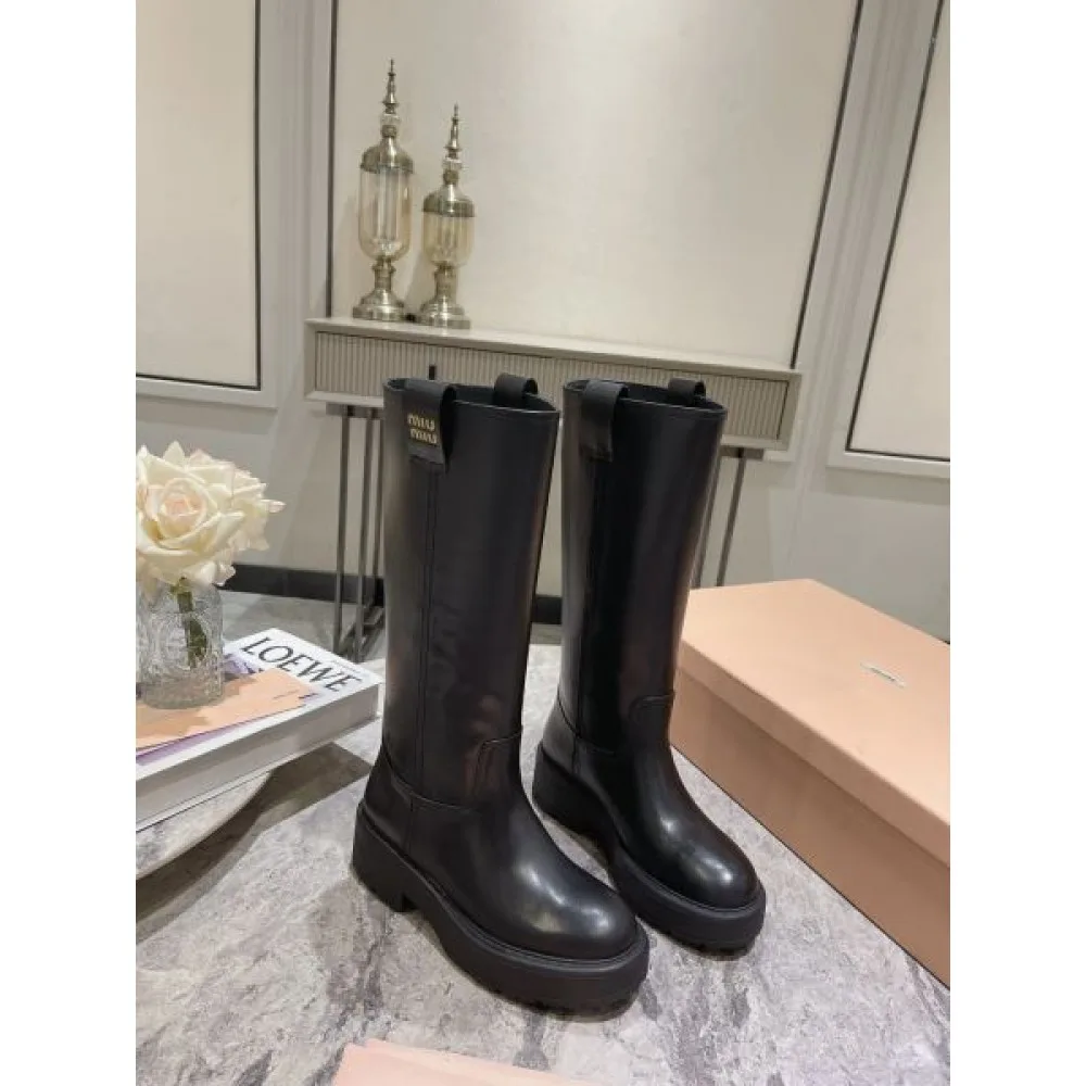 MIU MIU ミュウミュウ 2024FW レディース用 ブーツ 秋冬期間大活躍 商品画像 4