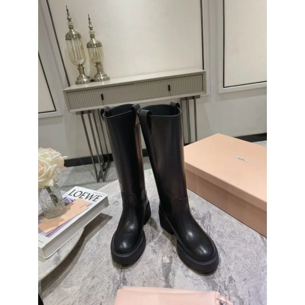 MIU MIU ミュウミュウ 2024FW レディース用 ブーツ 秋冬期間大活躍 商品画像 5