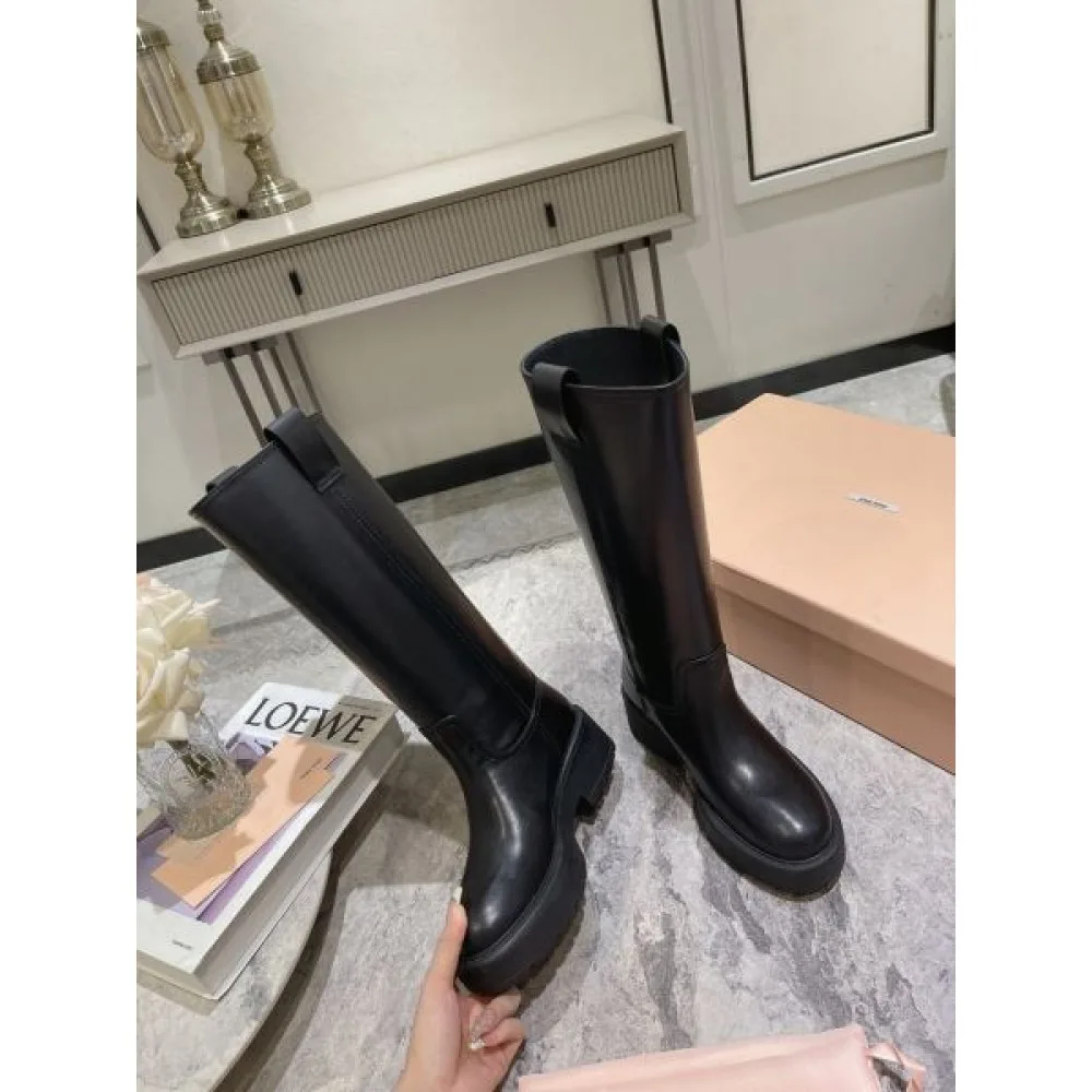 MIU MIU ミュウミュウ 2024FW レディース用 ブーツ 秋冬期間大活躍 商品画像 6