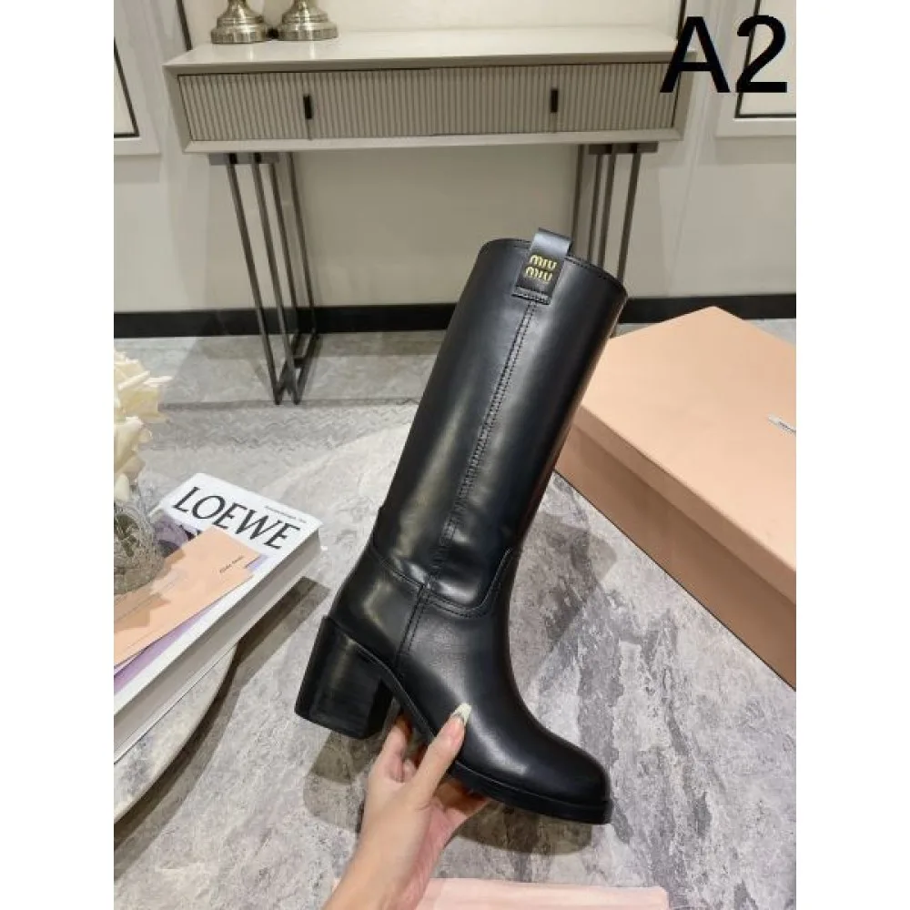 MIU MIU ミュウミュウ 2024FW レディース用 ブーツ 秋冬の新作登場 商品画像 2