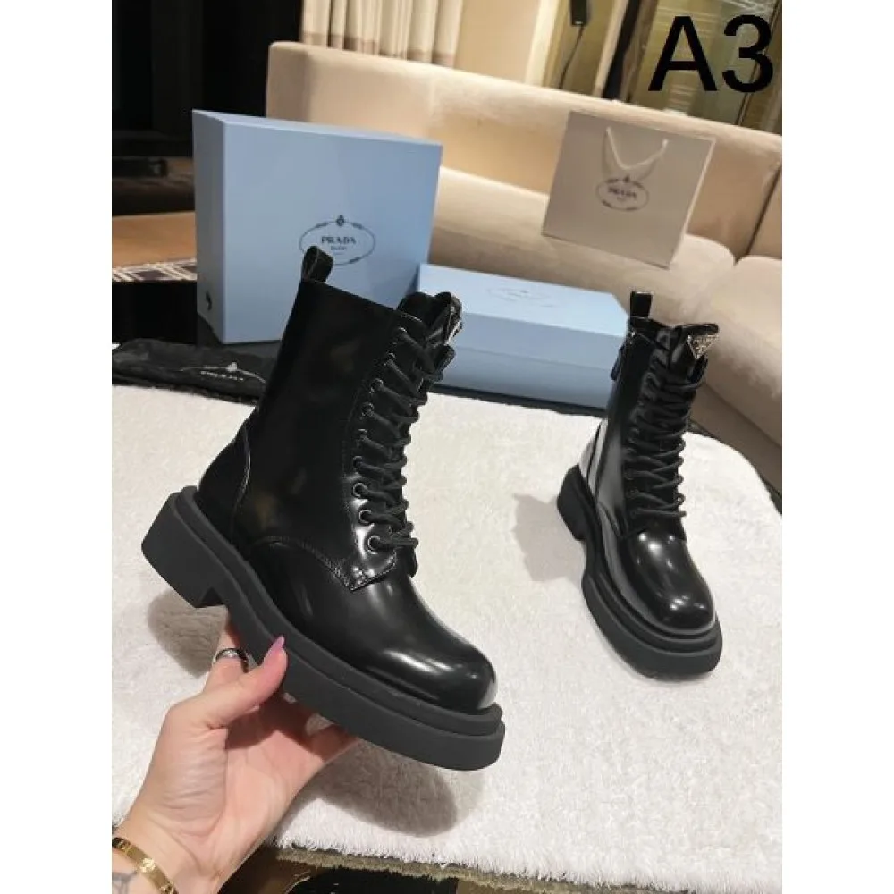 PRADA プラダ 2024FW レディース用 ブーツ 新作限定人気沸騰中 商品画像 3