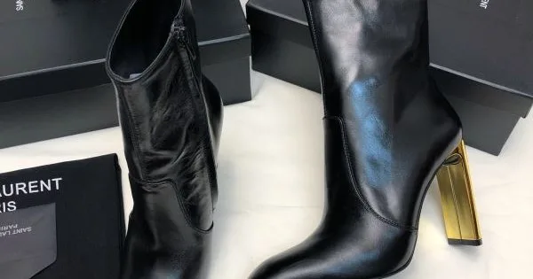 YSL イヴ サンローラン 2024FW レディース用 ブーツ 最終セール 商品画像 12