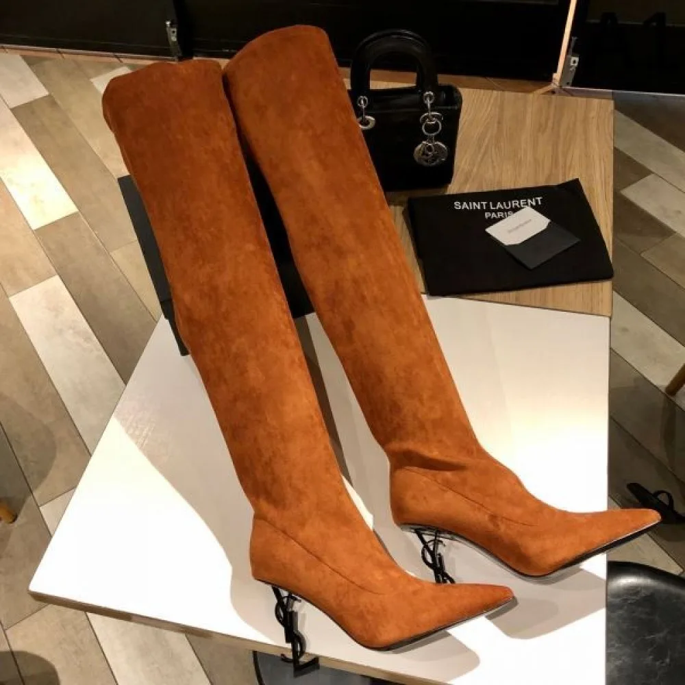 YSL イヴ サンローラン 2024FW レディース用 ブーツ 今だけSALE 商品画像 1