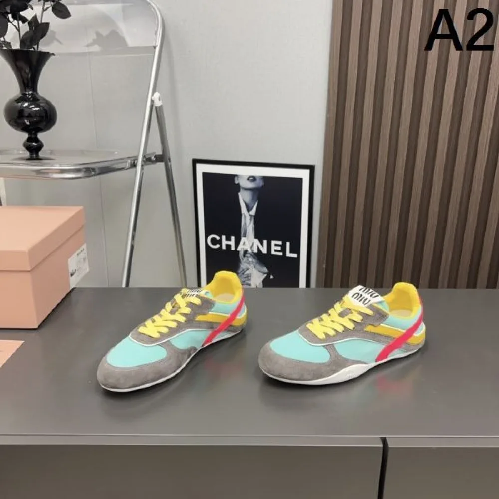 MIU MIU ミュウミュウ 2024FW レディース用 スニーカー 品良くおしゃれ 商品画像 2