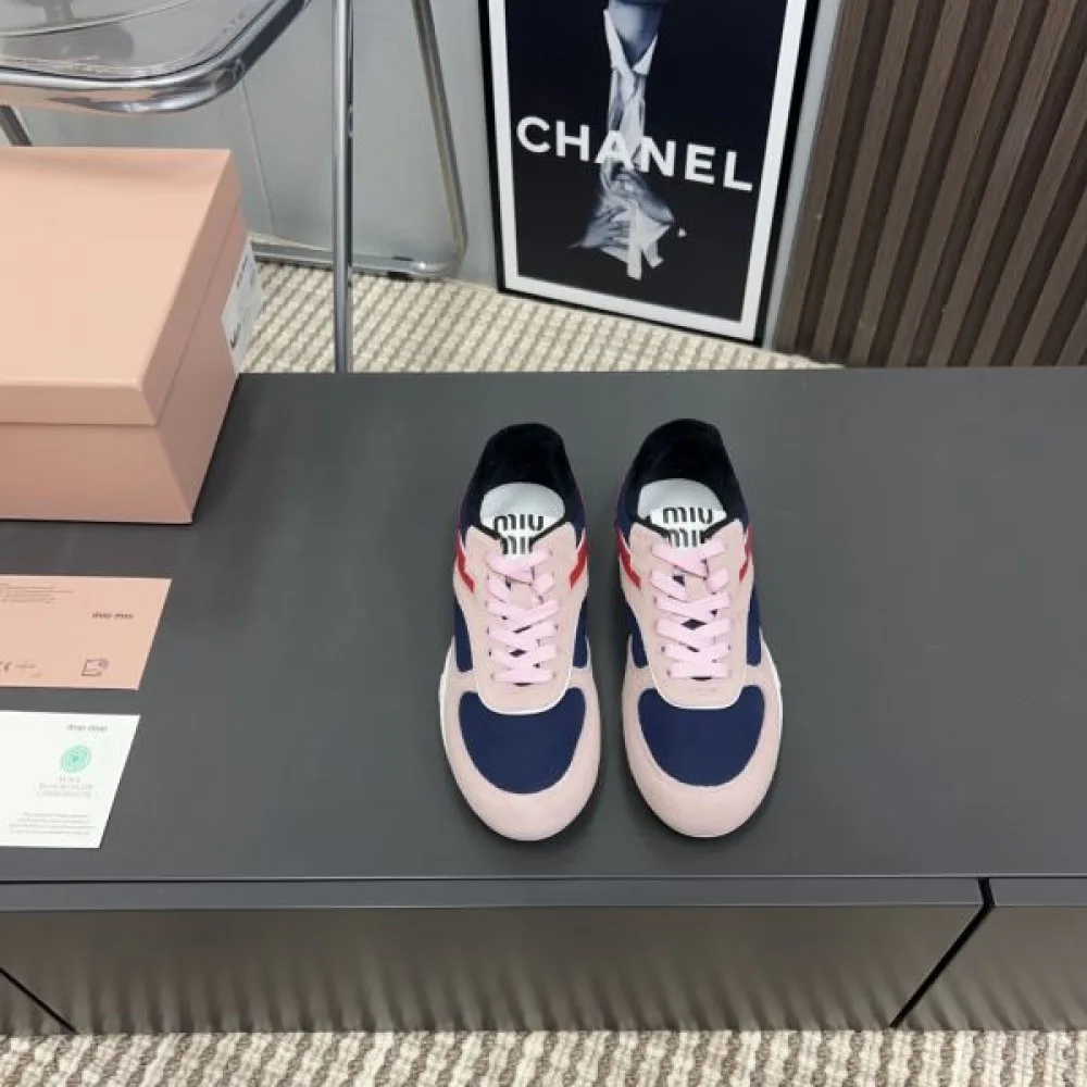 MIU MIU ミュウミュウ 2024FW レディース用 スニーカー 品良くおしゃれ 商品画像 4
