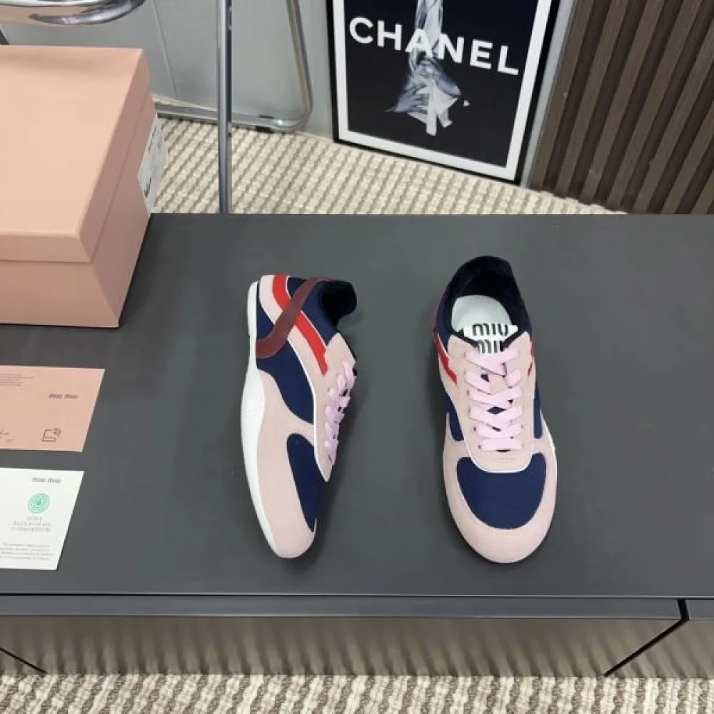 MIU MIU ミュウミュウ 2024FW レディース用 スニーカー 品良くおしゃれ 商品画像 7