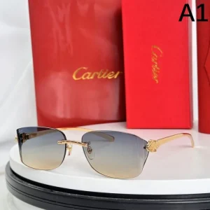 2024FW サングラス CARTIER カルティエ 今シーズンも人気ブランド 商品画像 1