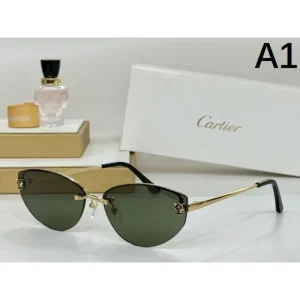 2024FW サングラス CARTIER カルティエ 定番のストリートスタイル 商品画像 1