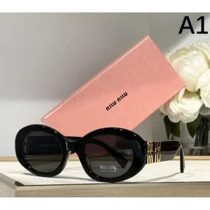 2024FW サングラス MIU MIU ミュウミュウ スマートな印象 商品画像 1