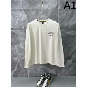 2025FW 長袖Tシャツ BURBERRY バーバリー 洗練された定番スタイル 商品画像 1