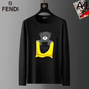 2025FW FENDI フェンディ 長袖Tシャツ 冬気分を高める注目デザイン 商品画像 1