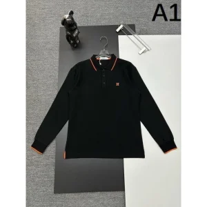 2025FW 長袖Tシャツ HERMES エルメス トップトレンドの洗練デザイン 商品画像 1