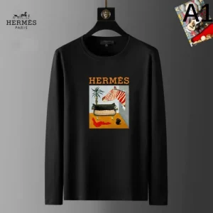 2025FW HERMES エルメス 長袖Tシャツ 今季注目のトレンドブランド 商品画像 1