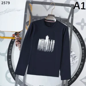 2025秋冬 長袖Tシャツ MONCLER モンクレール 新作先取り早い者勝ち必須 商品画像 1