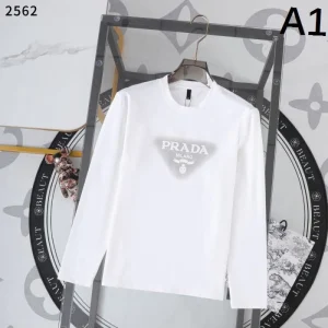 2025秋冬 長袖Tシャツ PRADA プラダ 最新人気秋冬新作セール限定 商品画像 1