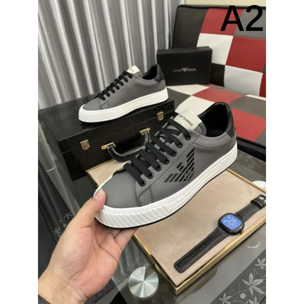 2025SS カジュアルシューズ ARMANI アルマーニ 注目されている新品 商品画像 2