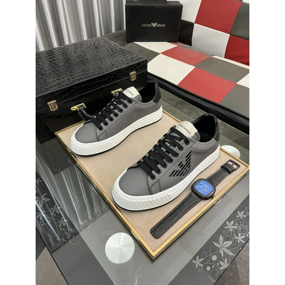 2025SS カジュアルシューズ ARMANI アルマーニ 注目されている新品 商品画像 3