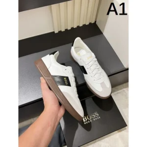 HUGO BOSS ヒューゴボス 2025SS 定番デザイン メンズ用 カジュアルシューズ 商品画像 1