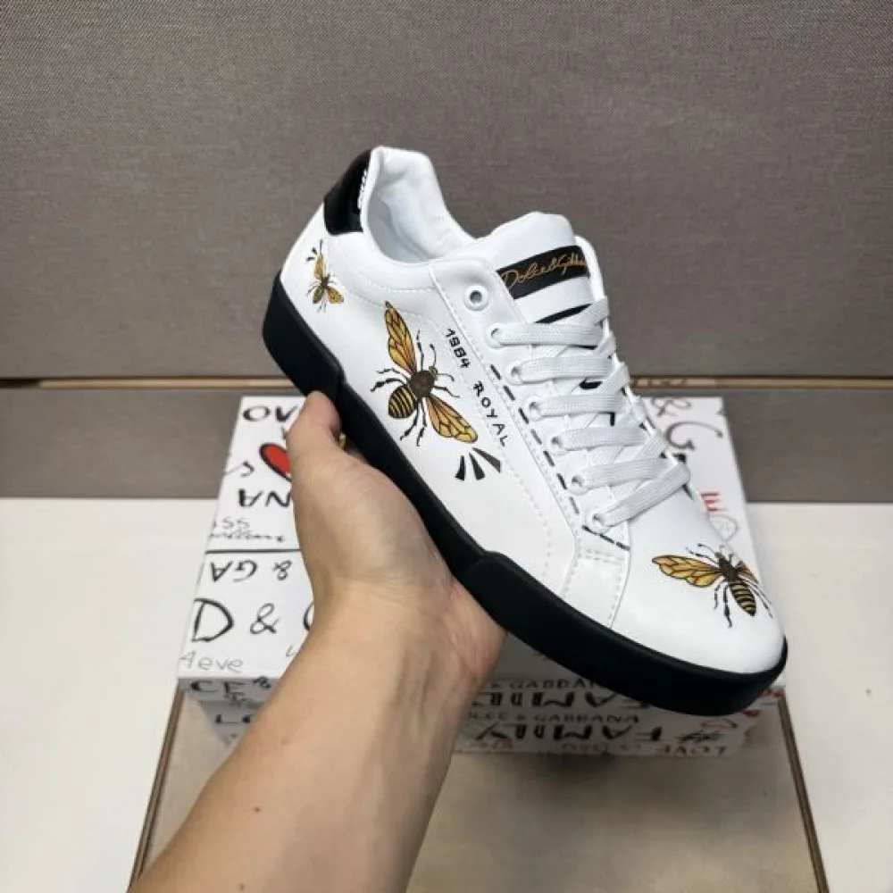 2025秋冬新作 DOLCE&GABBANA ドルチェ&ガッバーナ メンズ カジュアルシューズ 超人気 高級感あふれる一足 商品画像 6