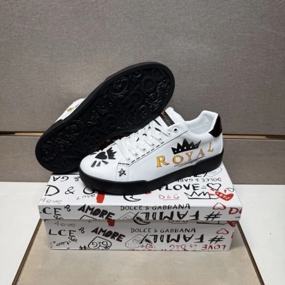 2025秋冬新作 DOLCE&GABBANA ドルチェ&ガッバーナ メンズ カジュアルシューズ 超人気 高級感あふれる一足 商品画像 8