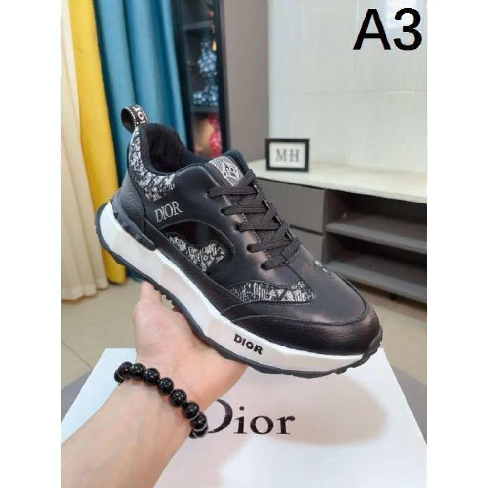 DIOR ディオール 2025SS 飽きのこないデザイン メンズ用 カジュアルシューズ 商品画像 3