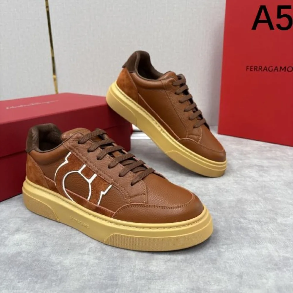 2025FW メンズ カジュアルシューズ FERRAGAMO サルヴァトーレ フェラガモ 人気の高さで激安通販実現 商品画像 5