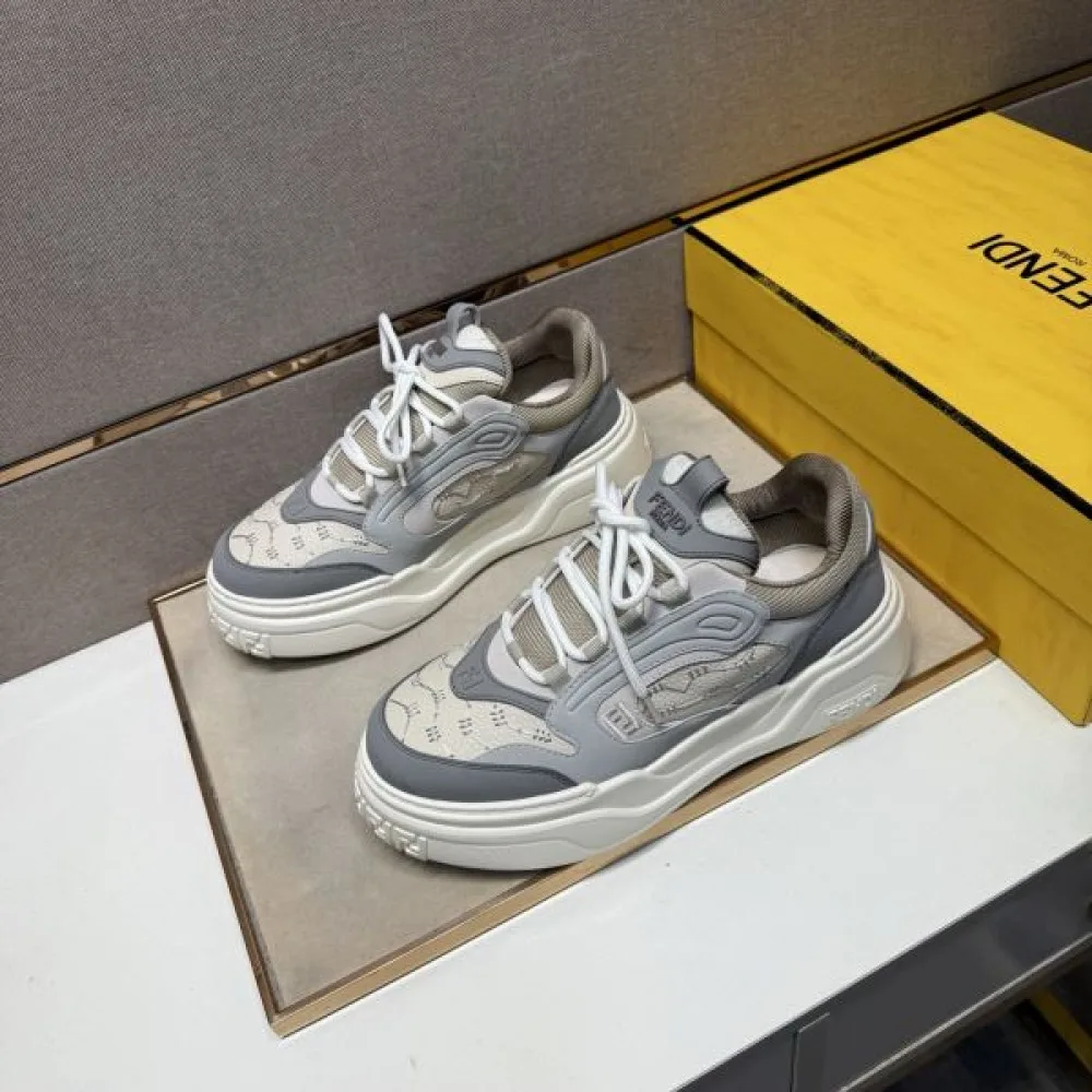 2025秋冬新作 FENDI フェンディ メンズ カジュアルシューズ 限定プリントが魅力 商品画像 2