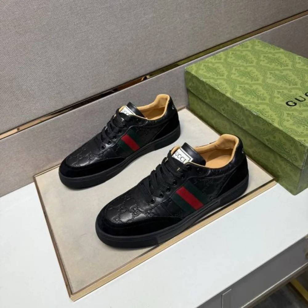 2025秋冬新作 GUCCI グッチ メンズ カジュアルシューズ 冬季トレンドを先取り 商品画像 4