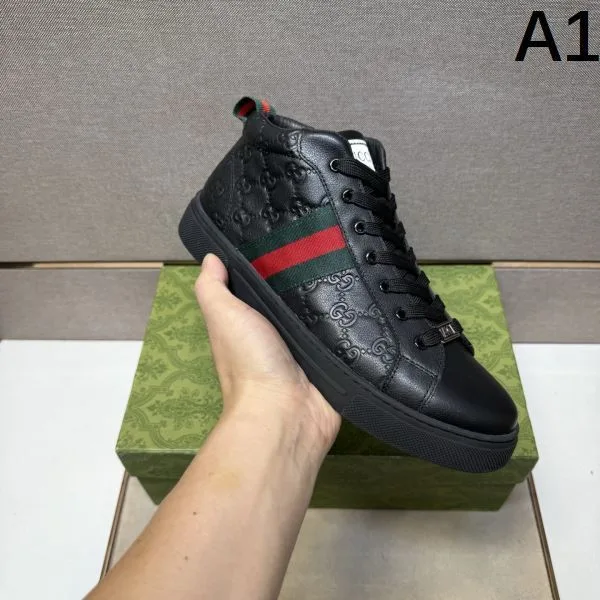 2025秋冬新作 GUCCI グッチ メンズ カジュアルシューズ 冬限定プレミアムコレクション 商品画像 10