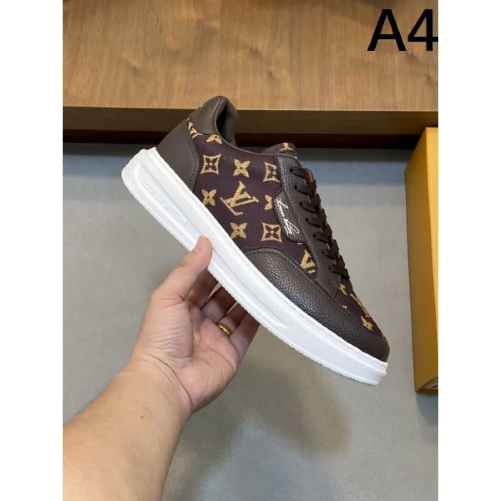 2025FW メンズ カジュアルシューズ LOUIS VUITTON ルイヴィトン 定番人気!薄手で柔らかい履き心地 商品画像 4