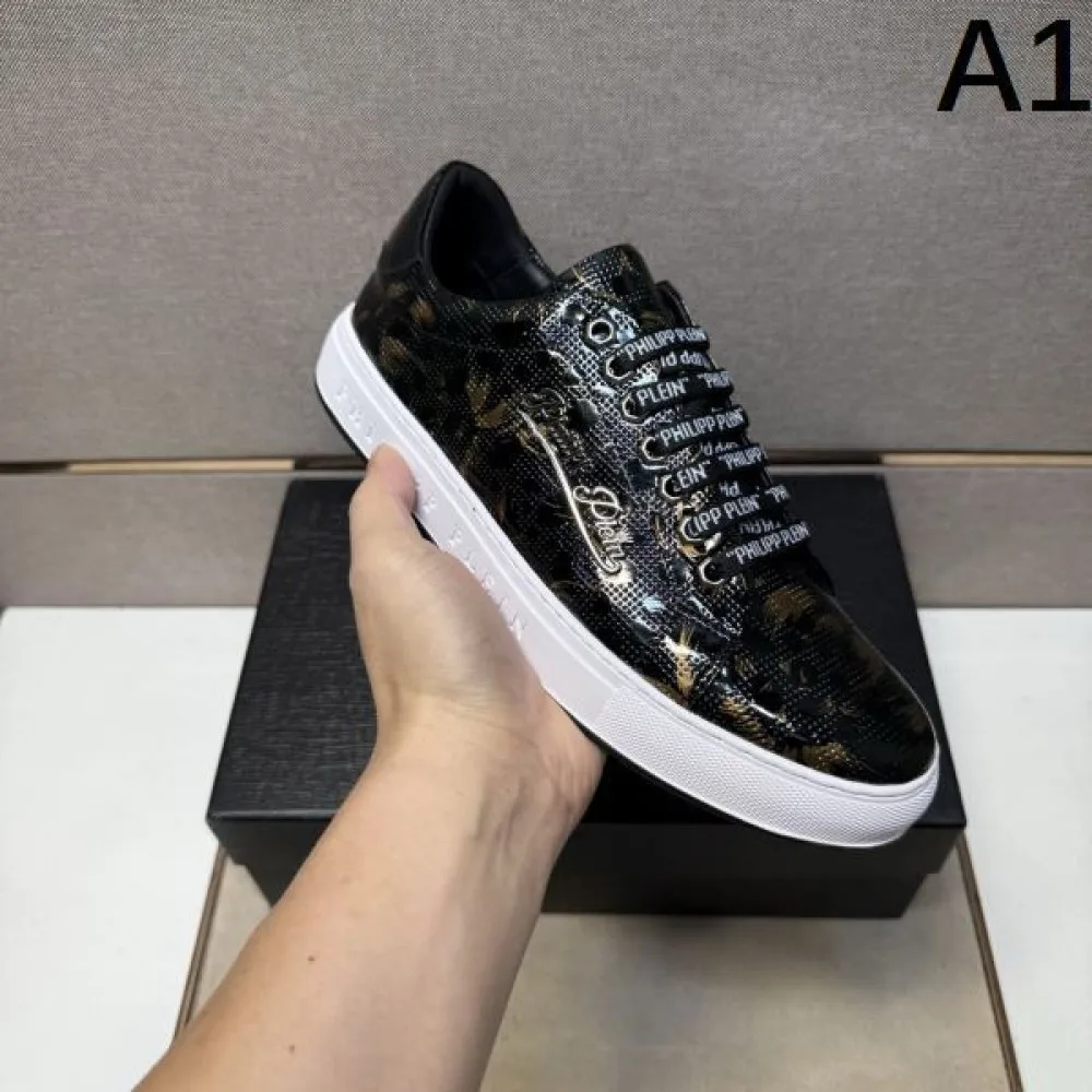 2025秋冬新作 PHILIPP PLEIN フィリッププレイン メンズ カジュアルシューズ 大特価セール中 限定モデル 商品画像 1
