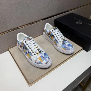 2025秋冬新作 PHILIPP PLEIN フィリッププレイン メンズ カジュアルシューズ 定番人気の最新コレクション 商品画像 1