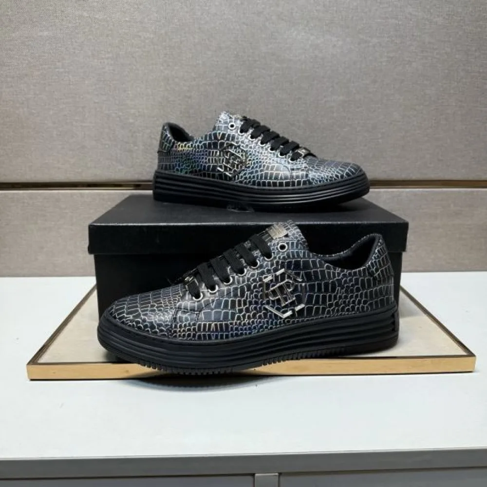 2025秋冬新作 PHILIPP PLEIN フィリッププレイン メンズ カジュアルシューズ トレンド感抜群の上質モデル 商品画像 5