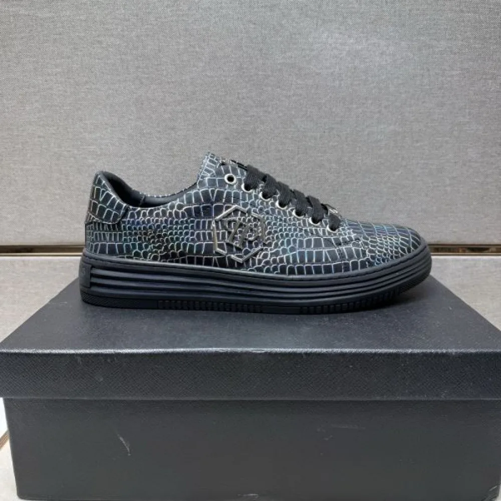 2025秋冬新作 PHILIPP PLEIN フィリッププレイン メンズ カジュアルシューズ トレンド感抜群の上質モデル 商品画像 6