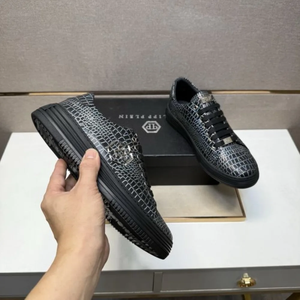 2025秋冬新作 PHILIPP PLEIN フィリッププレイン メンズ カジュアルシューズ トレンド感抜群の上質モデル 商品画像 7