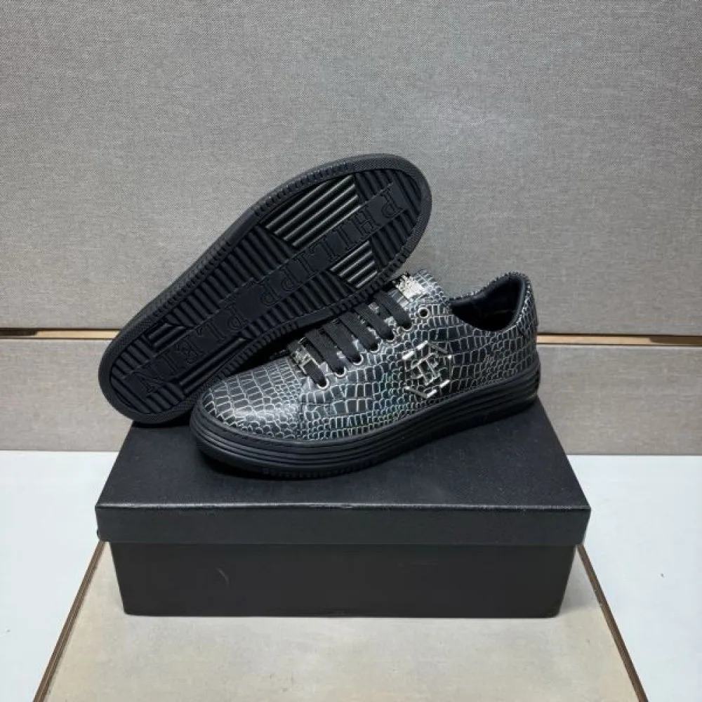 2025秋冬新作 PHILIPP PLEIN フィリッププレイン メンズ カジュアルシューズ トレンド感抜群の上質モデル 商品画像 8