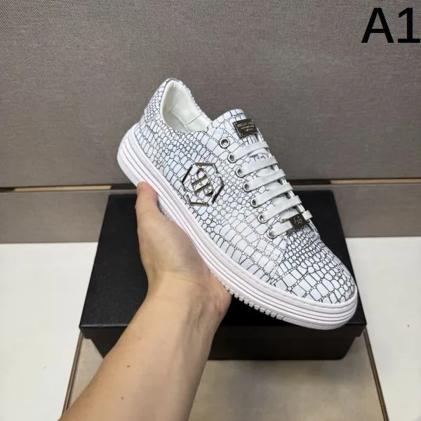 2025秋冬新作 PHILIPP PLEIN フィリッププレイン メンズ カジュアルシューズ トレンド感抜群の上質モデル 商品画像 10