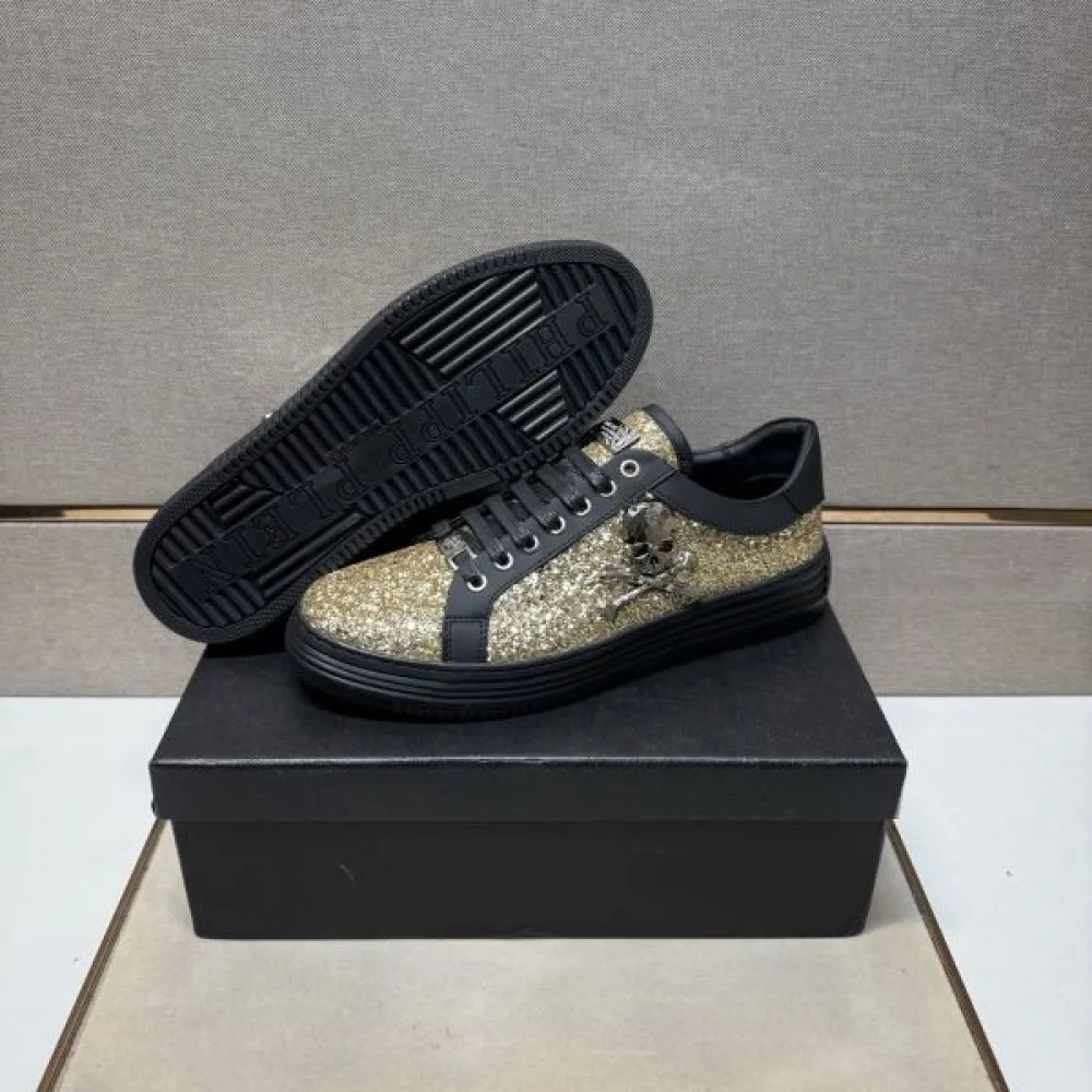 2025秋冬新作 PHILIPP PLEIN フィリッププレイン メンズ カジュアルシューズ 履き心地抜群の快適仕様 商品画像 9