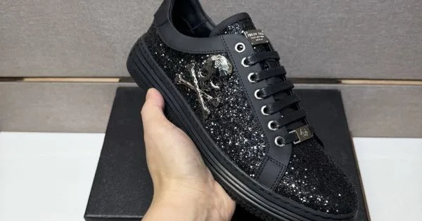 2025秋冬新作 PHILIPP PLEIN フィリッププレイン メンズ カジュアルシューズ 履き心地抜群の快適仕様 商品画像 11