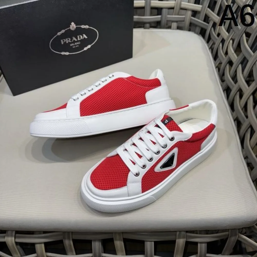PRADA プラダ 2025SS 人カジュアルスタイル メンズ用 カジュアルシューズ 商品画像 6