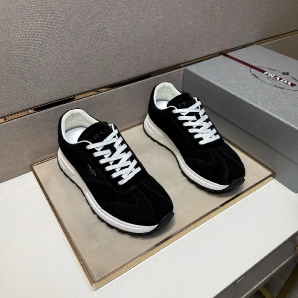 2025秋冬新作 PRADA プラダ メンズ カジュアルシューズ 大人の洗練スタイル 商品画像 3