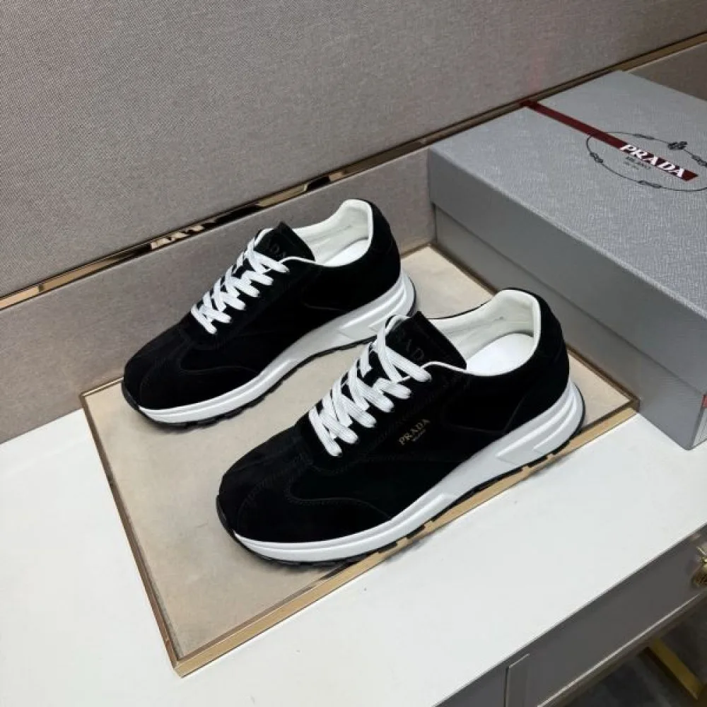 2025秋冬新作 PRADA プラダ メンズ カジュアルシューズ 大人の洗練スタイル 商品画像 4