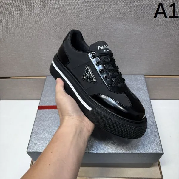 2025秋冬新作 PRADA プラダ メンズ カジュアルシューズ 新作完売続出の人気商品 商品画像 10