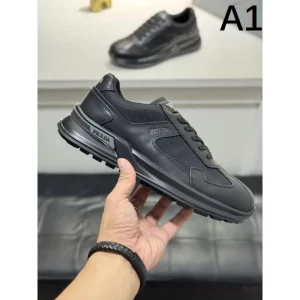 2025FW メンズ カジュアルシューズ PRADA プラダ 圧倒的人気アイテムでおしゃれを楽しむ 商品画像 1