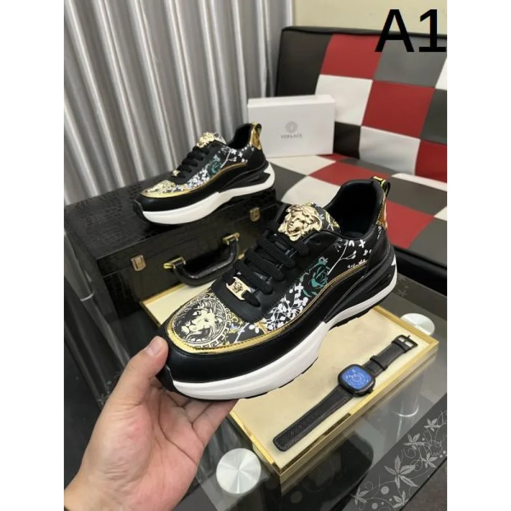 2025FW メンズ カジュアルシューズ VERSACE ヴェルサーチェ 存在感絶大!注目のスタイル 商品画像 1